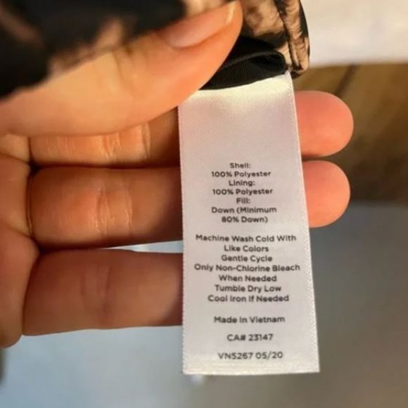 Talbots animal print vest - Picture 2 of 3